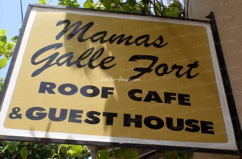 MAMAS GALLE FORT Roof Cafe & Guest House MAMAS GALLE FORT Roof Cafe & Guest House
