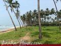 Beach land with old house