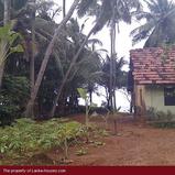 Beach land in Dickwella with house.