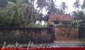 Beach land in Dickwella with house.