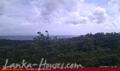 Plateau at the top of the hill