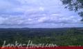 Plateau at the top of the hill