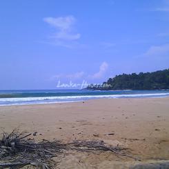 Beach land in Talala with ruined house
