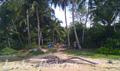 Beach land in Talala with ruined house