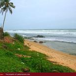 Land on the beach