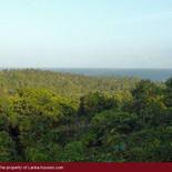 Land in mountain with ocean view
