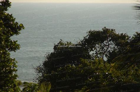 Mountain Land with  ocean view.