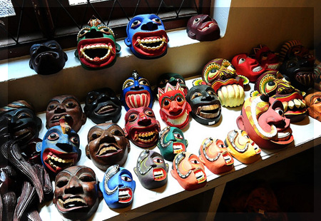 The Ambalangoda Mask Museum.